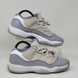 Nike Boys Air Jordan 11 528896-140 Gray Basketball Shoes Sneakers Size 6.5Y